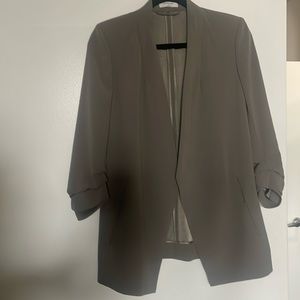 Open front blazer